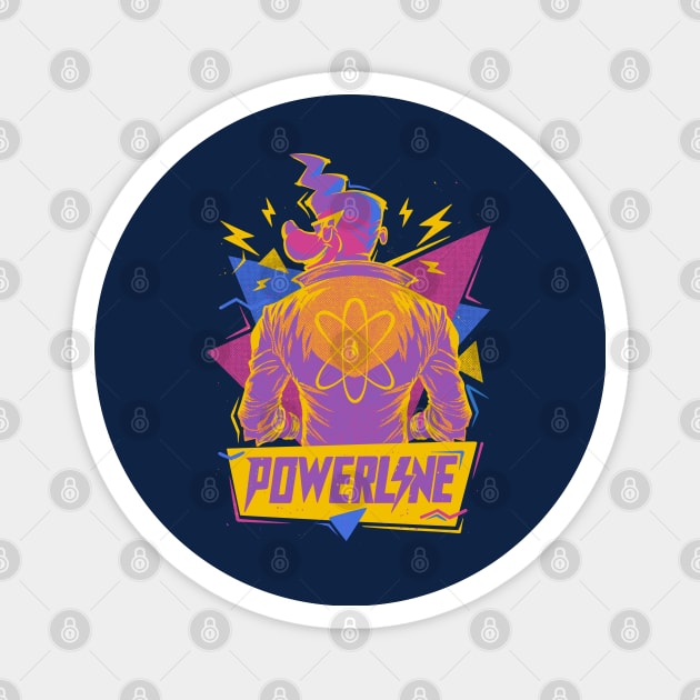 Powerline - Cool Animation Singer Magnet by Studio Mootant